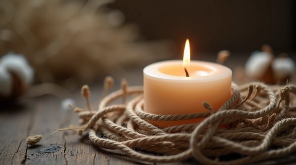 Mèche pour bougie sans traitement chimique : comparaison des meilleures options