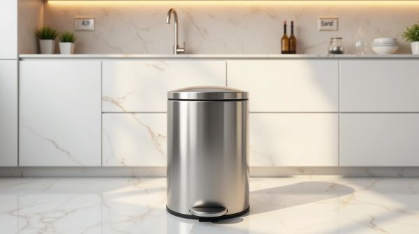 Quel modèle de poubelle en inox choisir pour votre cuisine ?
