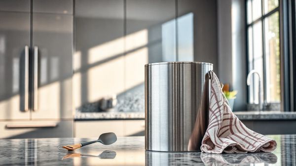 Top 5 poubelles en inox idéales pour votre cuisine