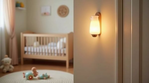 Veilleuse murale bébé : apaisement et sécurité pour des nuits tranquilles