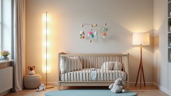 Veilleuse murale bébé : apaisement et sécurité pour des nuits tranquilles